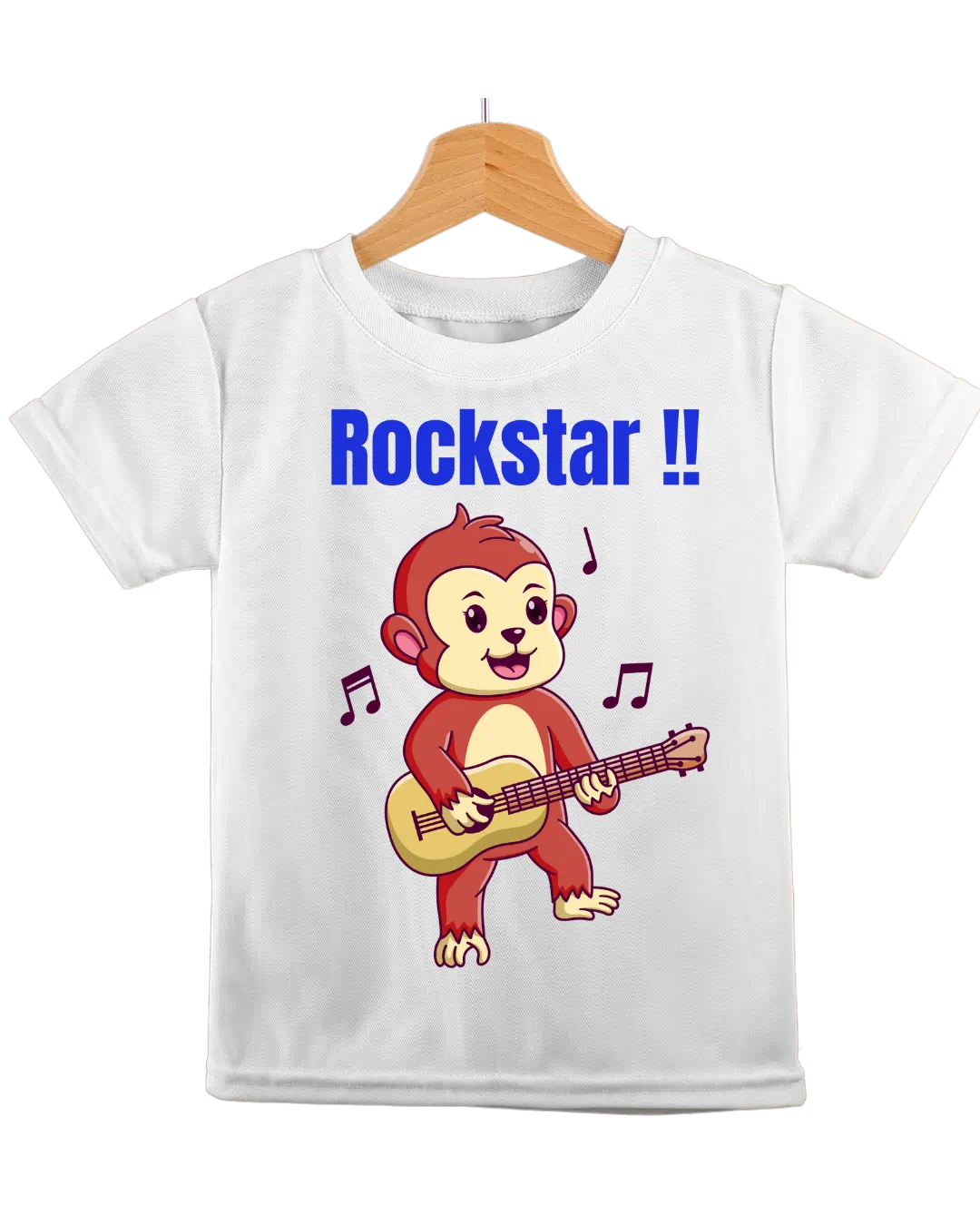 Kids T-shirt | Rock star | Signature Tees | White Black Red