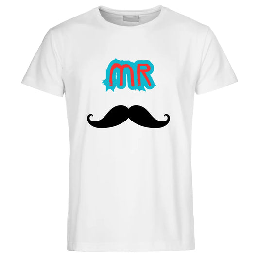 Couple T-shirts | Husband Wife T-shirts | Signature Tees | Men Women Regular Fit T-Shirt | MrMrs2 | Valentine Couple