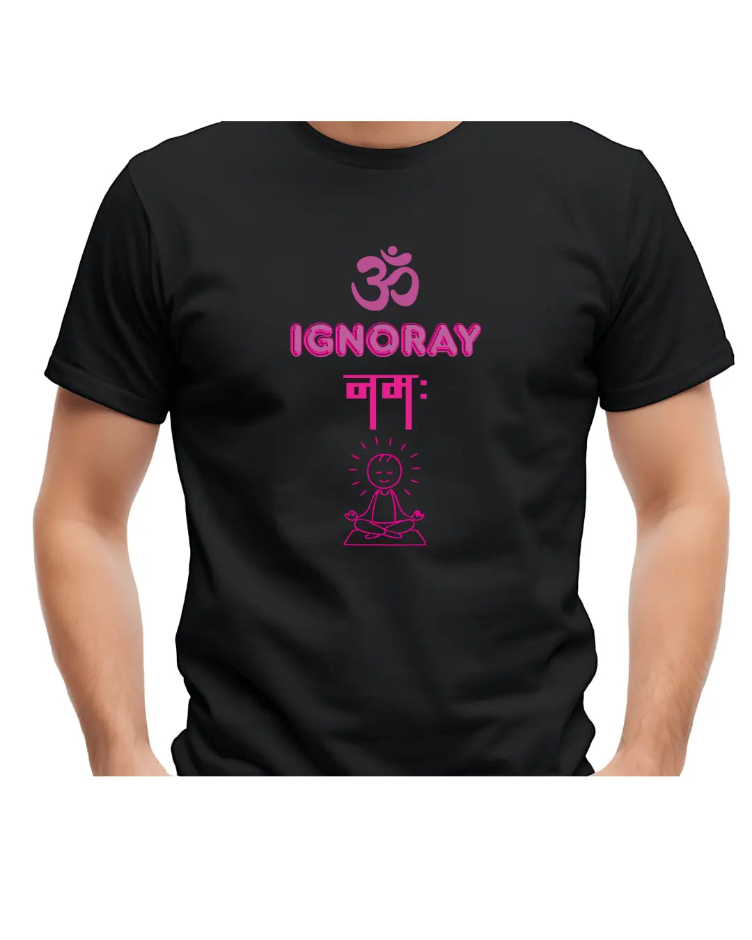 Marathi quote 2 | Men | Women | Signature Tees | Men Regular Fit T-Shirt | om ignoray namah