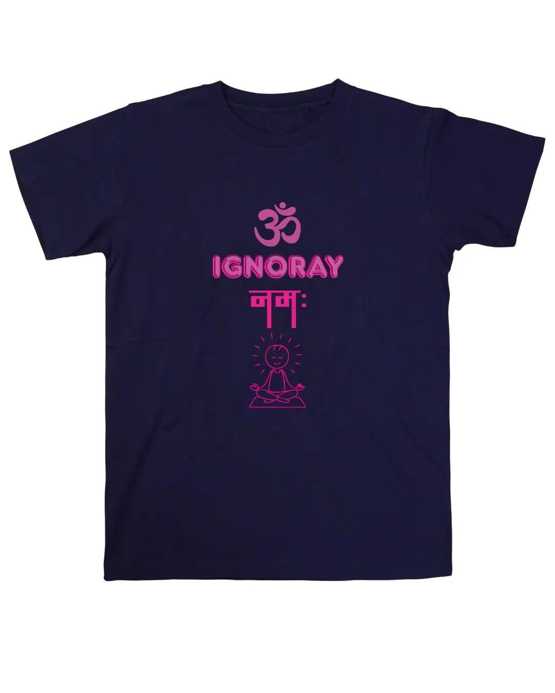 Marathi quote 2 | Men | Women | Signature Tees | Men Regular Fit T-Shirt | om ignoray namah