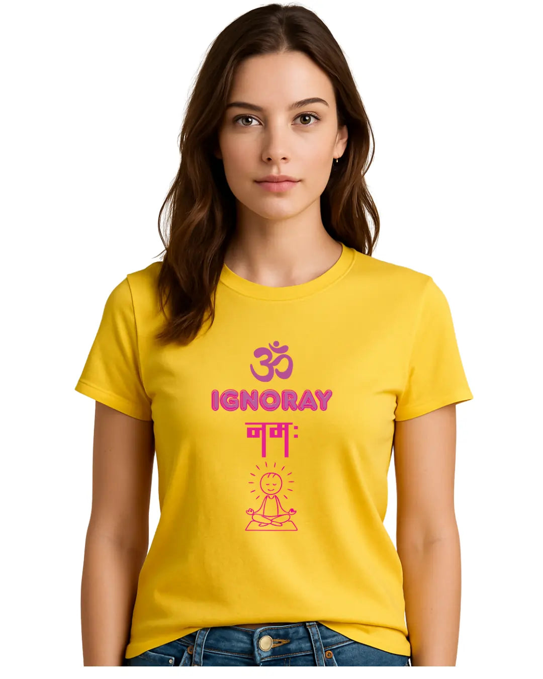 Marathi quote 2 | Men | Women | Signature Tees | Men Regular Fit T-Shirt | om ignoray namah
