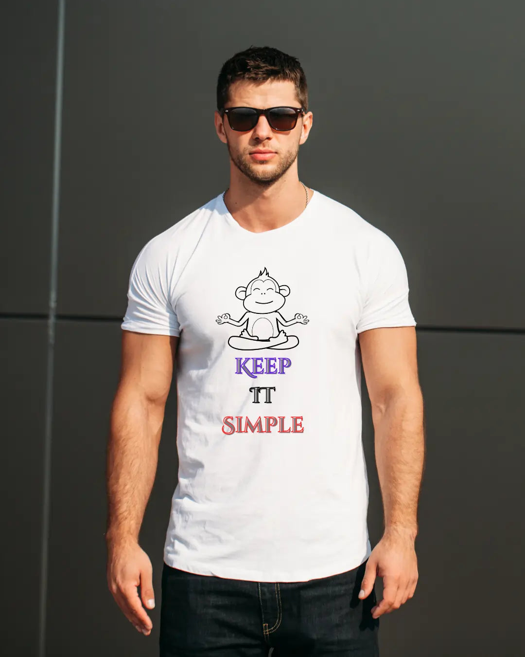Keep it simple | Boys | Men | Signature Tees | Men Regular Fit T-Shirt | Keep it simple