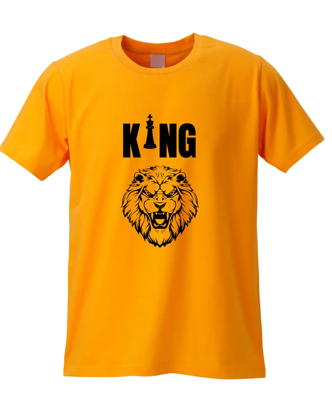 King lion | Animal | Boys | Men | Signature Tees | Men Regular Fit T-Shirt | King