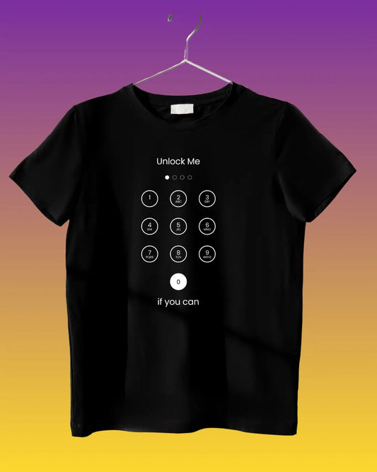 Men | Women | Signature Tees | Men Regular Fit T-Shirt | unlockme..