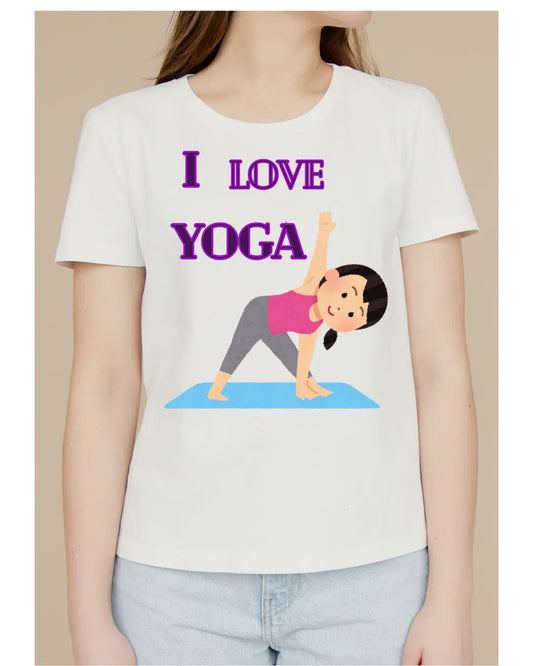 KIds | Yoga Day 10 | kids | Girls | Signature Tees | Regular Fit T-Shirt | Yoga Day tenth