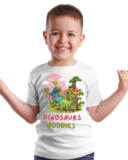 Dinosaurs Buddies 1  | Dinosaurs | Kids T-shirt | Signature Tees | DinosaursBuddies 1