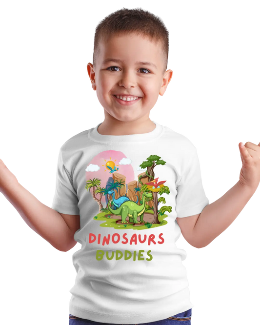 Dinosaurs Buddies 1  | Dinosaurs | Kids T-shirt | Signature Tees | DinosaursBuddies 1