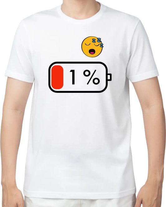 Low Battery | Boys | Men | Signature Tees | Men Regular Fit T-Shirt | low battery