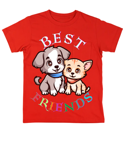 Best friends | Dogs | Friends | Kids T-shirt | Signature Tees | Best Friends