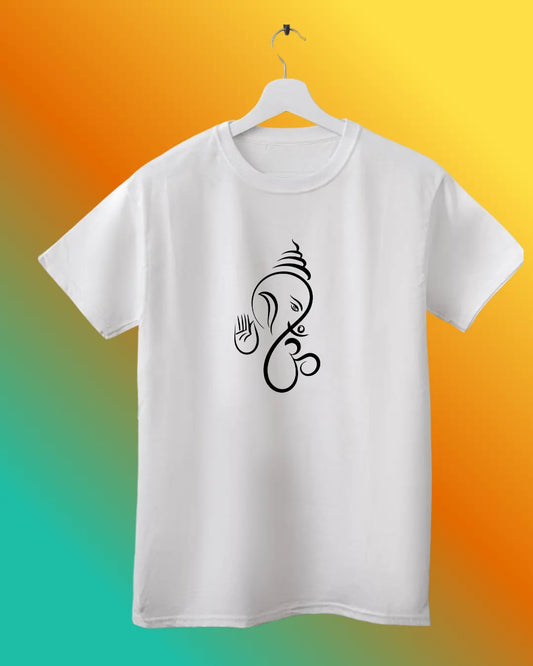 Ganesha \ Spiritual | Devotional | Boys | Men | Signature Tees | Men Regular Fit T-Shirt | ganeshstatue