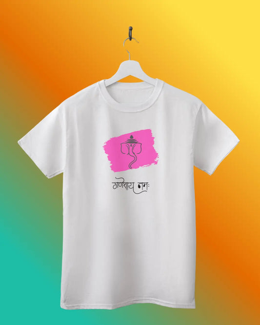Ganesh festival | ganeshaynamah | Spiritual | Devotional | Boys | Men | Signature Tees | Men Regular Fit T-Shirt | ganeshaynamah
