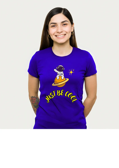 Just be cool | Girls | Boys | Women | Men | Signature Tees | Men Women Regular Fit T-Shirt | Just be cool
