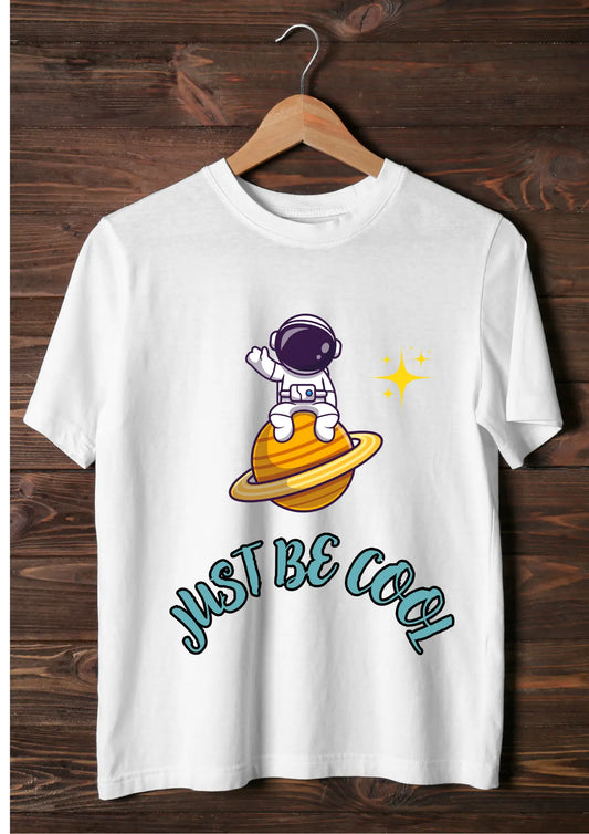Just be cool | Girls | Boys | Women | Men | Signature Tees | Men Women Regular Fit T-Shirt | Just be cool