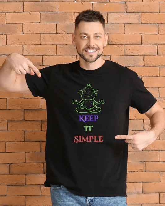 Keep it simple | Boys | Men | Signature Tees | Men Regular Fit T-Shirt | Keep it simple
